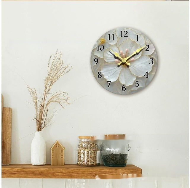 Orologio da parete Fiore sul quadrante