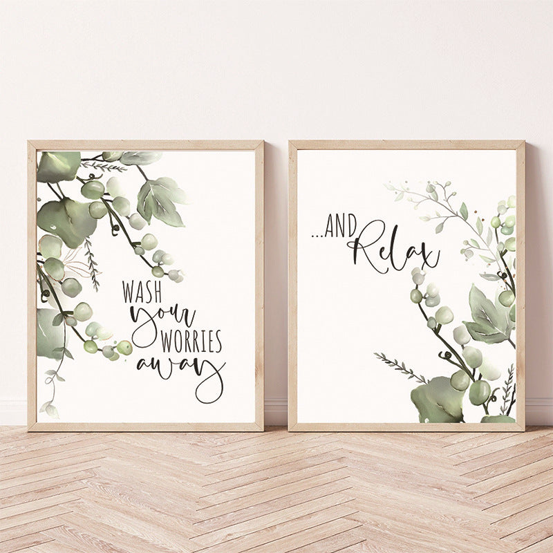 Quadro piante stile moderno