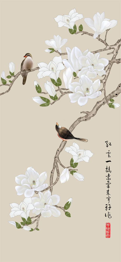 Quadro Fiori Asiatici