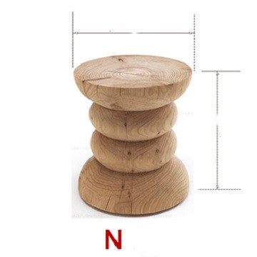 Sgabello legno scandinavo