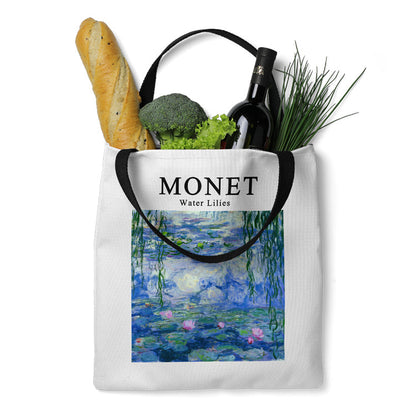 Borsa tela ninfee