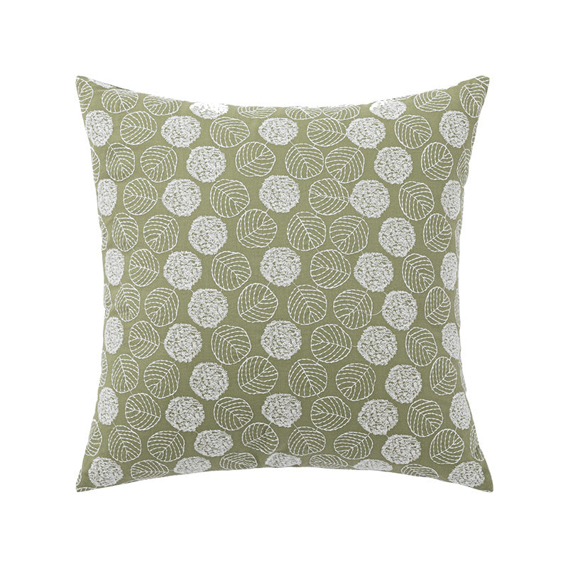 Cuscino ricamato stile nordico