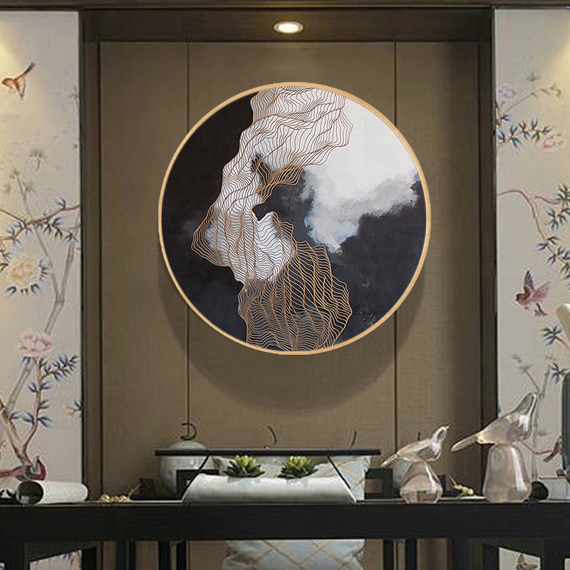 Quadro in MDF Montagne stile cinese