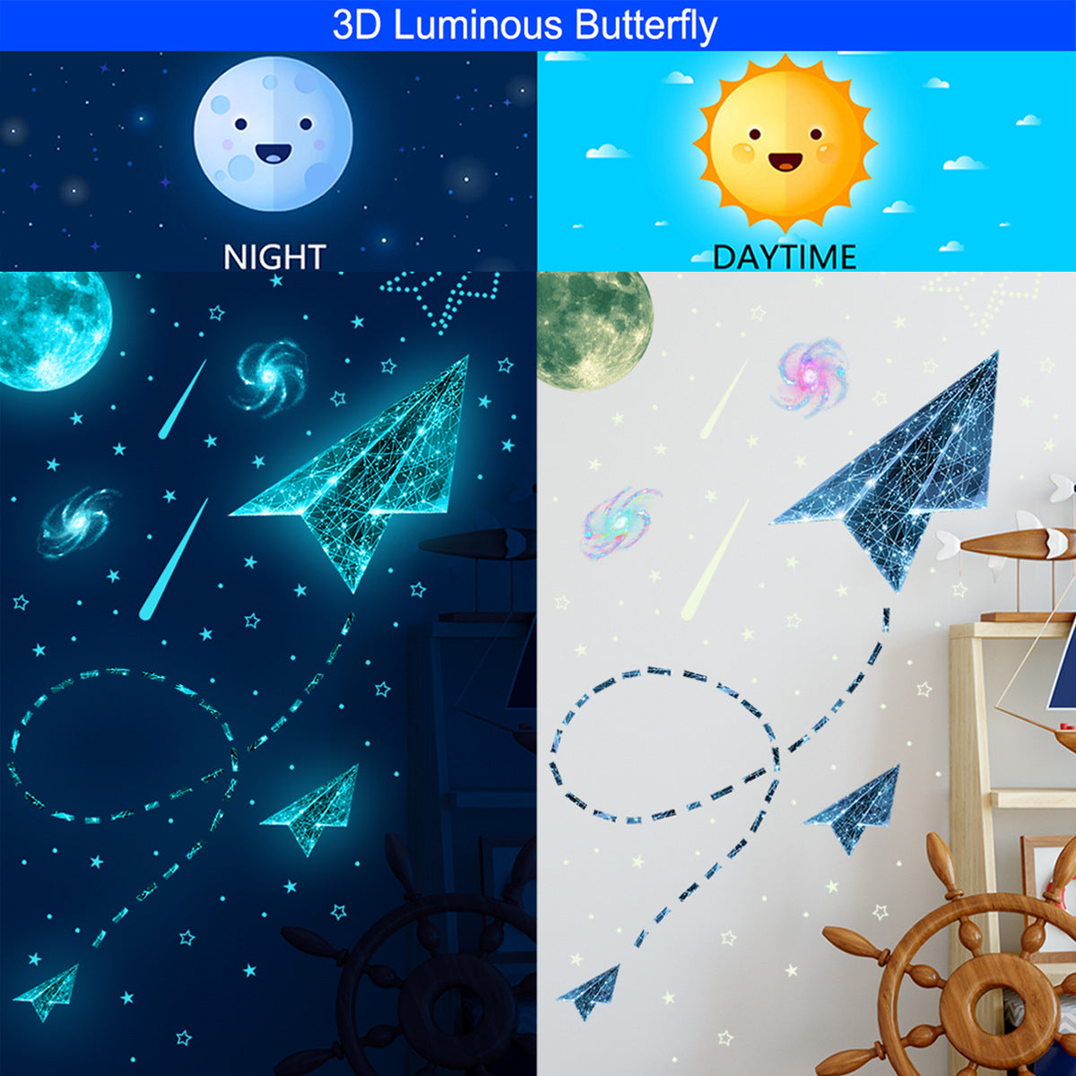 Sticker stelle luminose