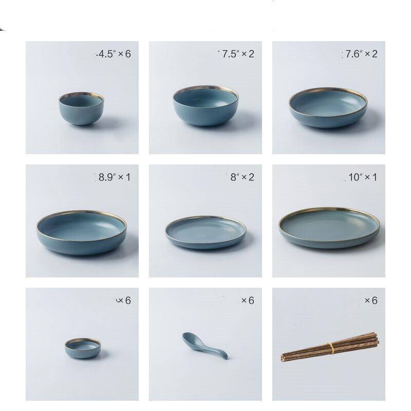 Set Stoviglie Ceramica Nordic