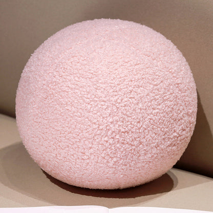 Cuscino peluche sferico nordico