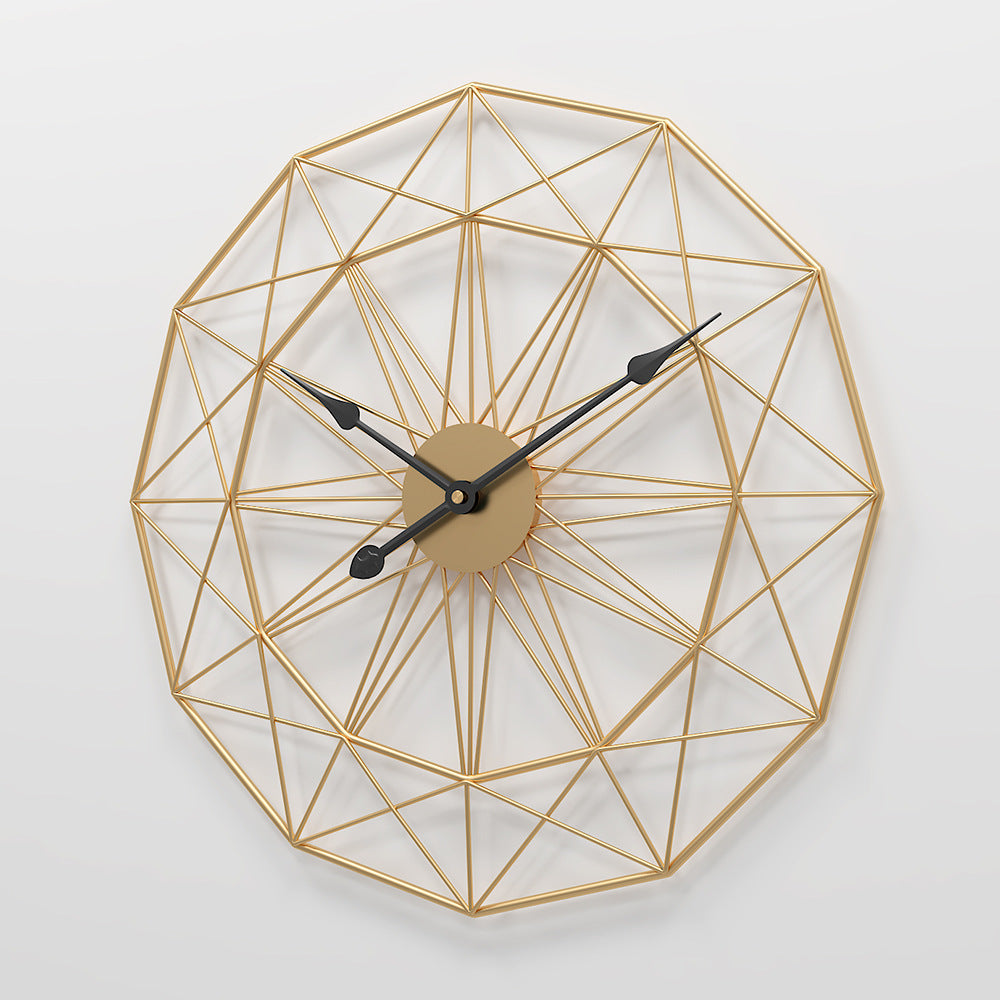 Orologio da parete Geometrico linee astratte