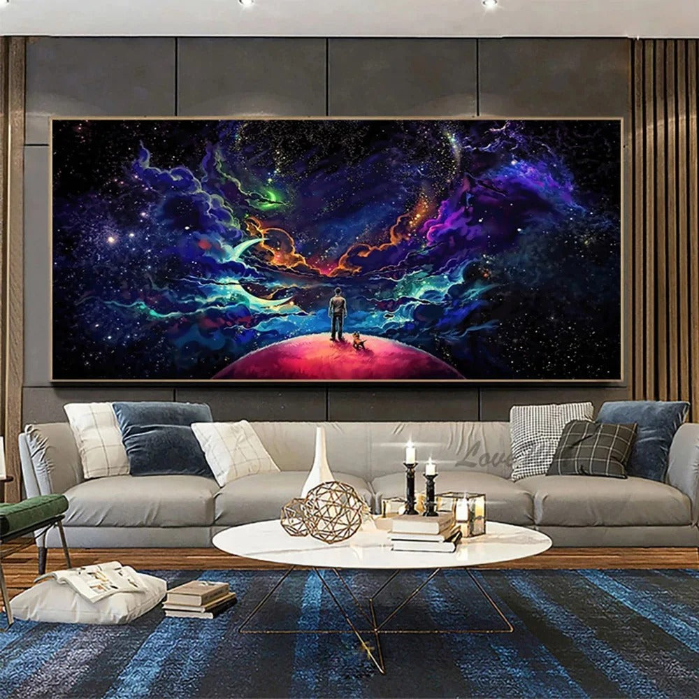 Quadro tela senza cornice
