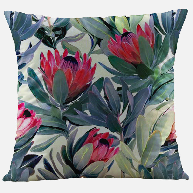 Federa stile nordico fiori