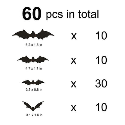 Adesivo Pipistrello Halloween