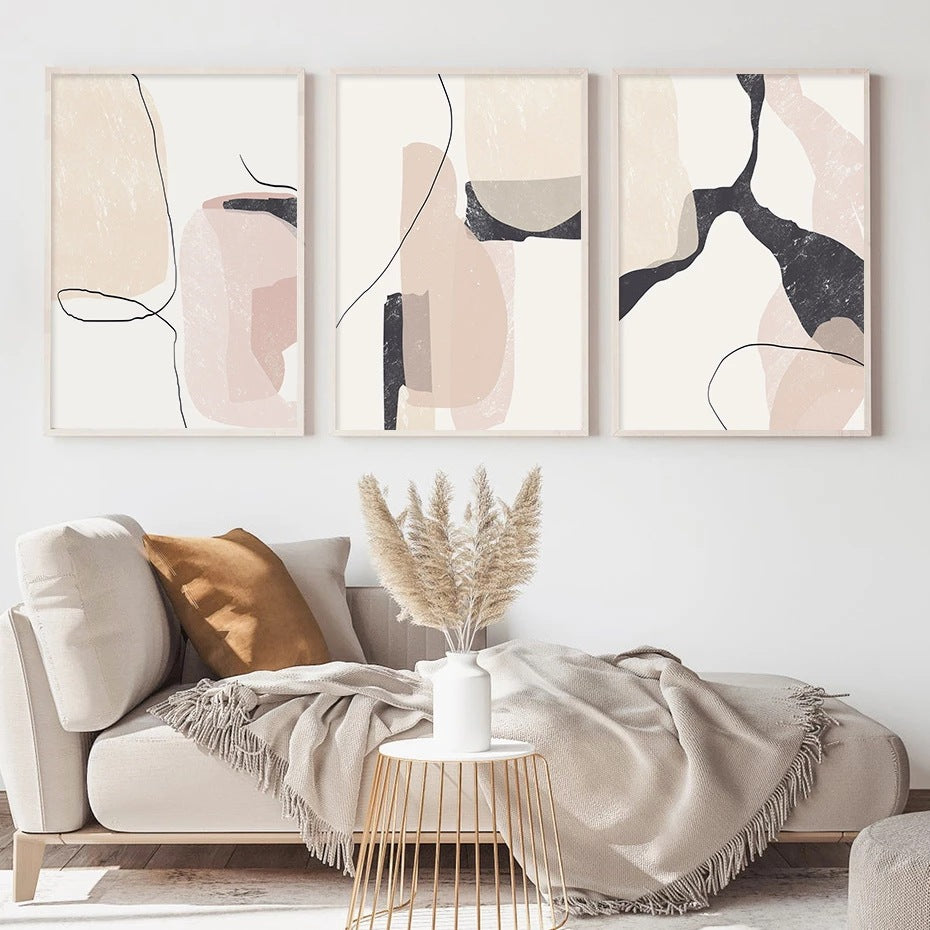 Quadro boho linee