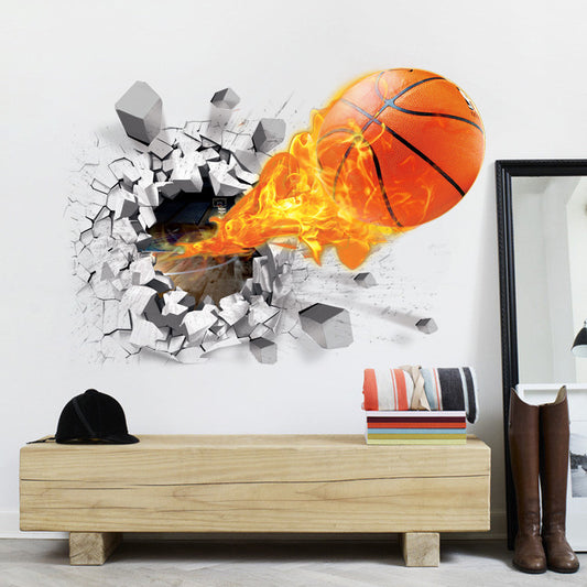 Adesivo murale Pallone da basket