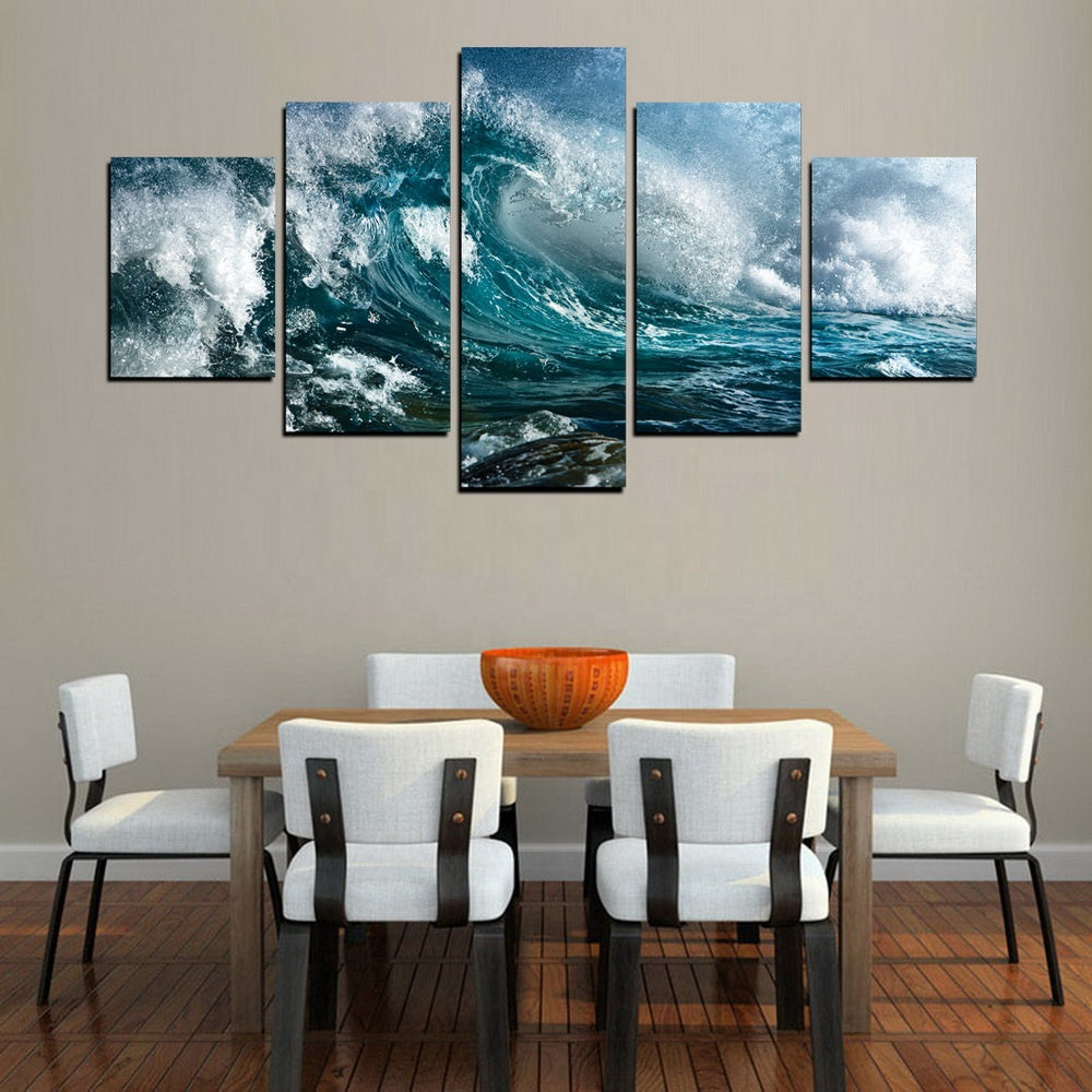 Quadro Mare e Tramonto