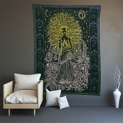 Arazzo bohemien quadrato