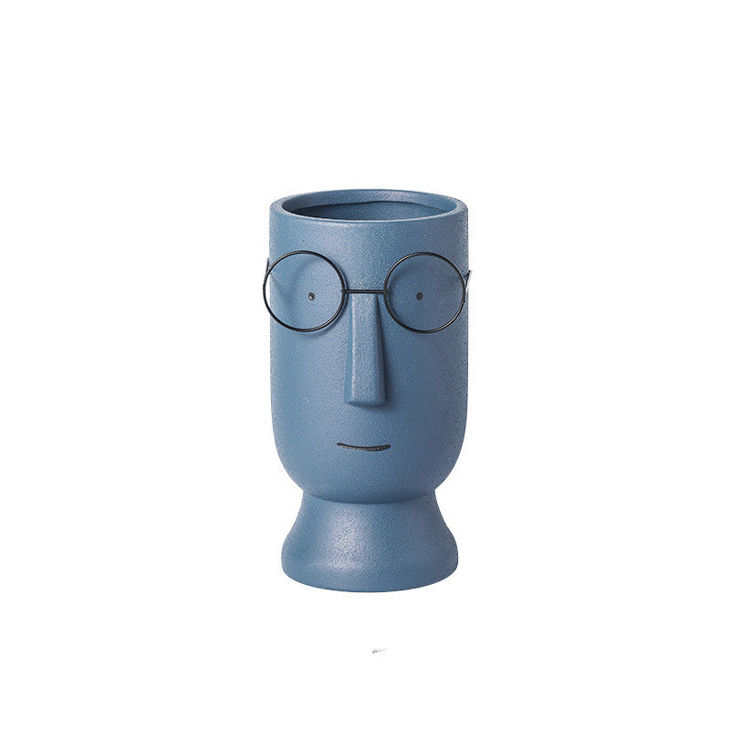 Ornamento viso astratto