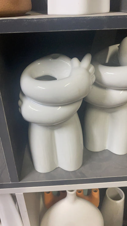 Vaso figura astratta