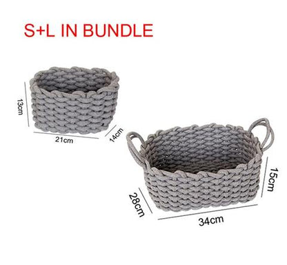 Cesto storage cotone