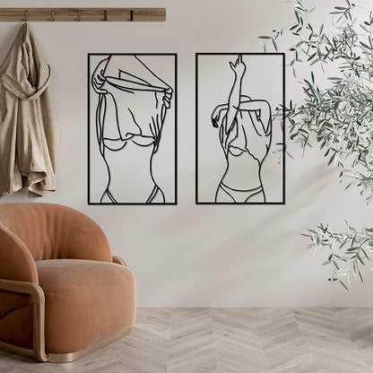 Quadro corpo femminile