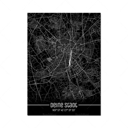 Quadro mappa