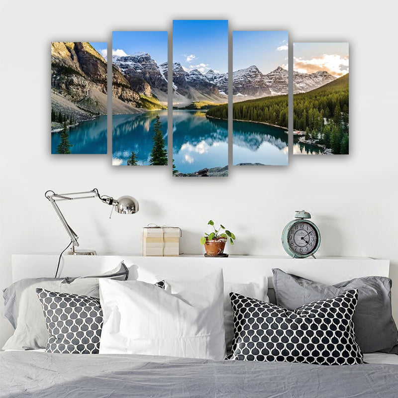 Trittico Montagne e Lago