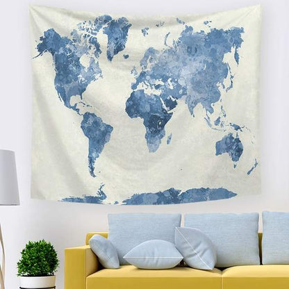 Arazzo mappa vintage