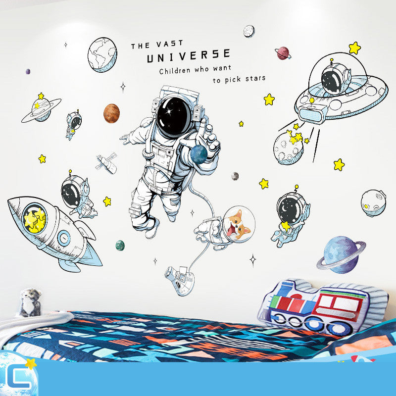 Adesivo murale Astronauta nello spazio