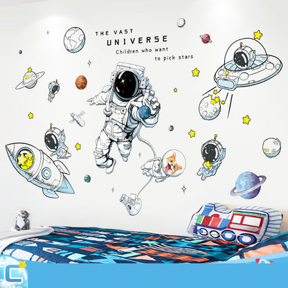 Adesivo murale Astronauta nello spazio