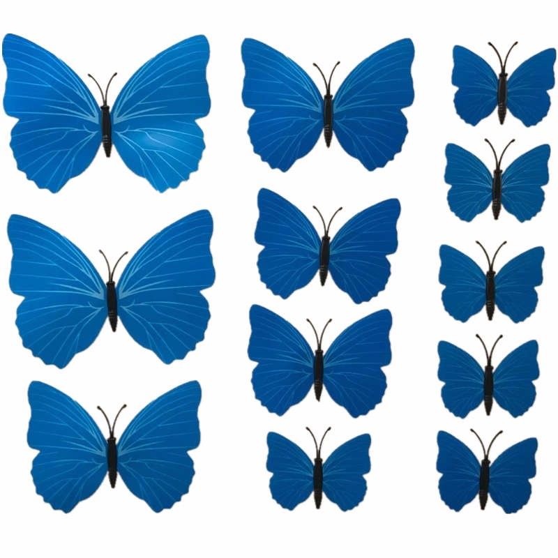Adesivi farfalle 3D