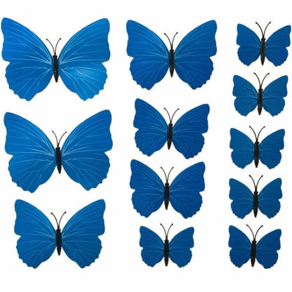 Adesivi farfalle 3D