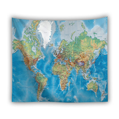 Tappezzeria mappa mondiale