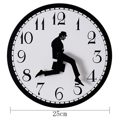 Orologio da parete Cavallo bicolore legno