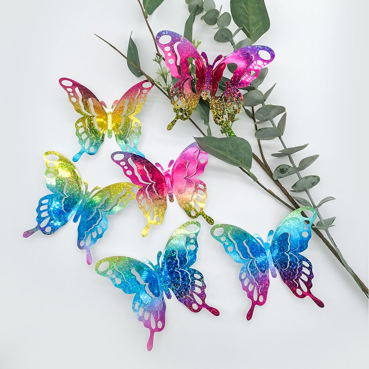 Adesivo murale farfalle decorative