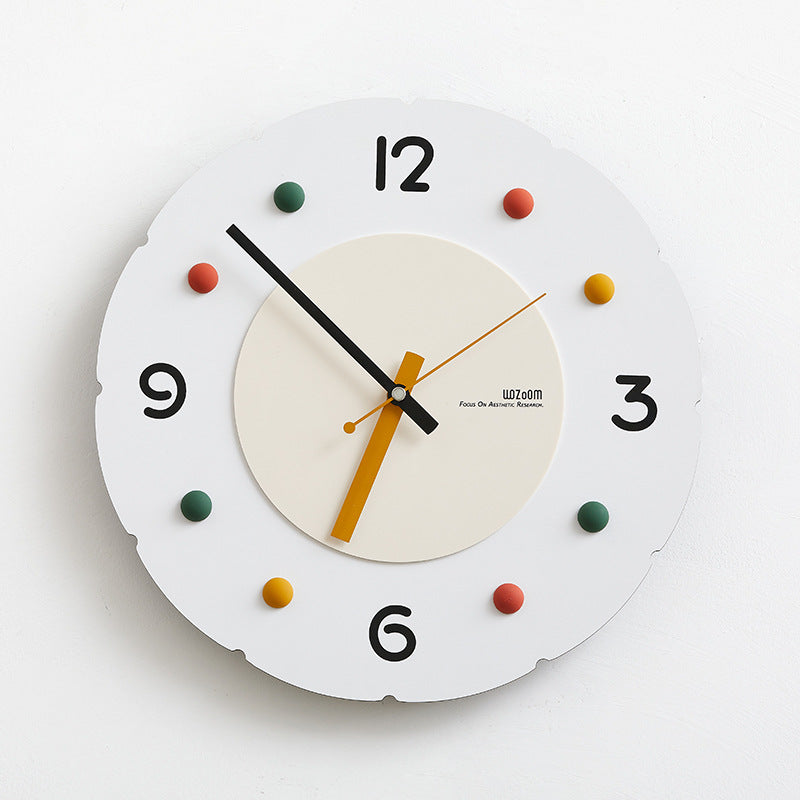 Orologio da parete Sagoma goccia rossa