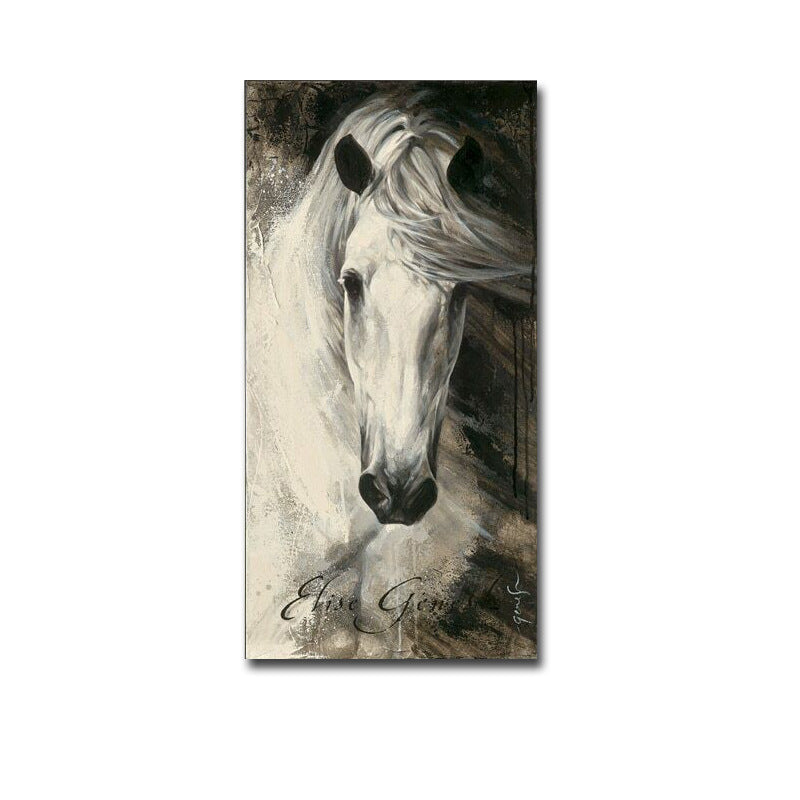 Quadro cavallo bianco