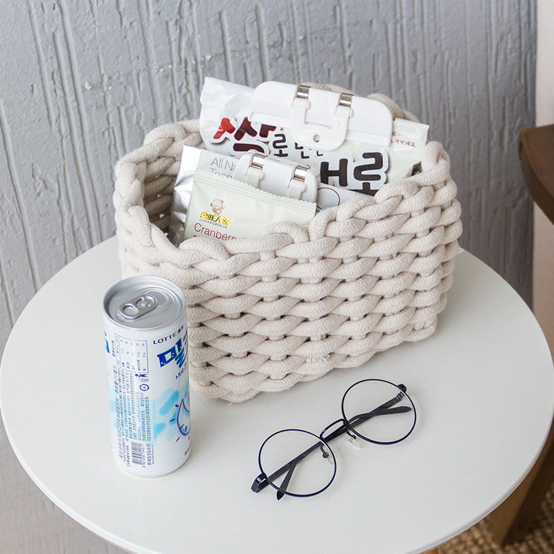 Cesto storage cotone