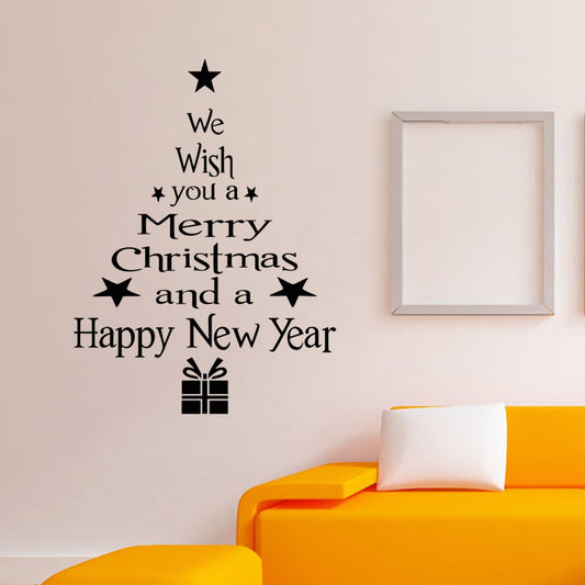 Adesivo murale Albero di Natale