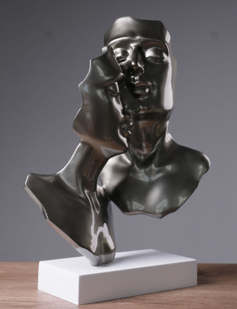 Figurina coppia ritratto