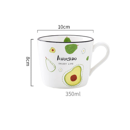 Tazza fragola stile nordico