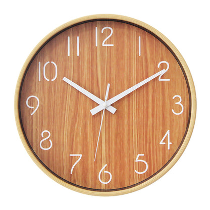 Orologio da parete Giallo minimale