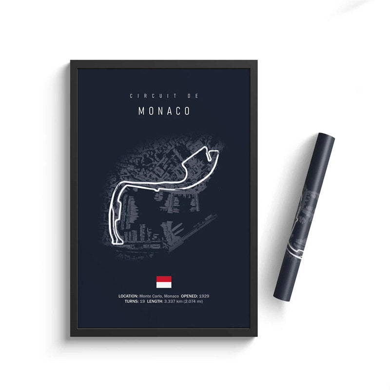 Stampa pista da corsa