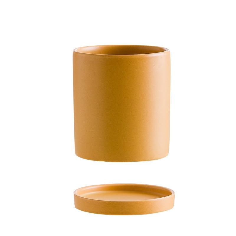 Vaso con sottovaso nordico