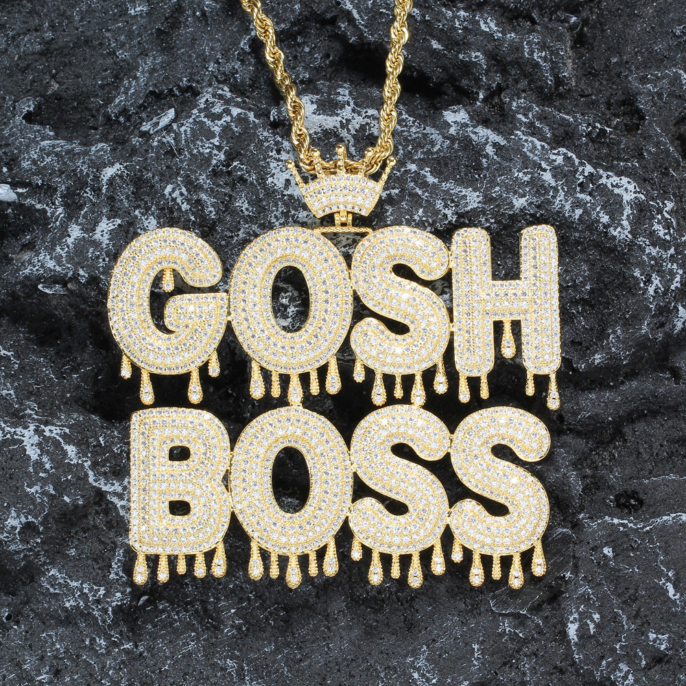 Collana corona gocce