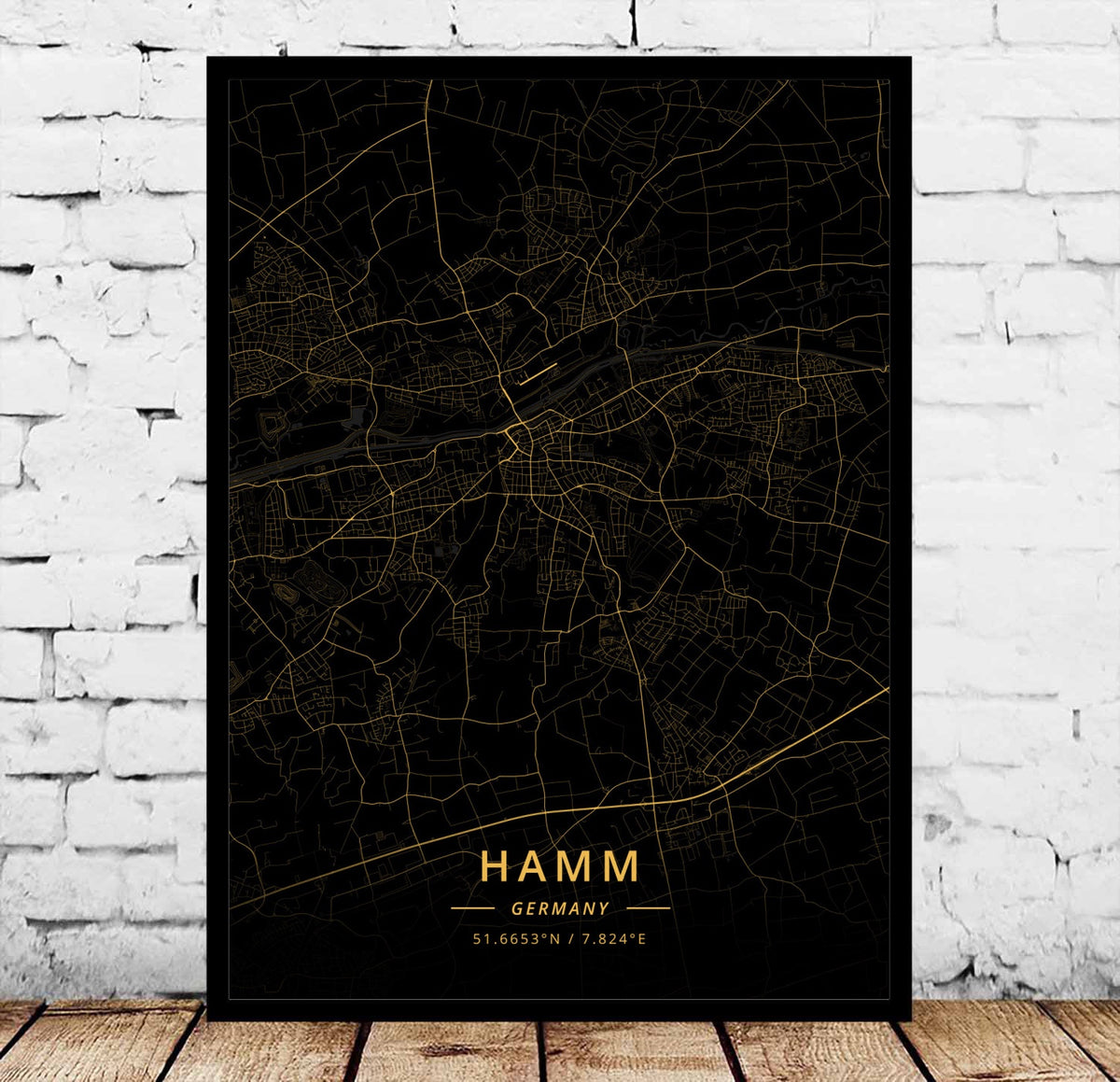 Poster Mappa di Essen