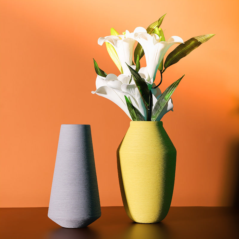 Vaso ceramica spazzolato nórdico