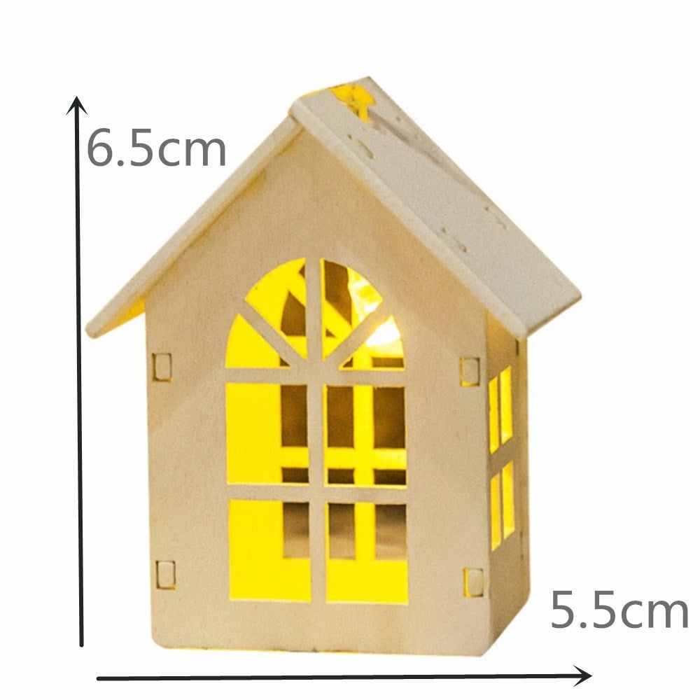 Catena luci casette