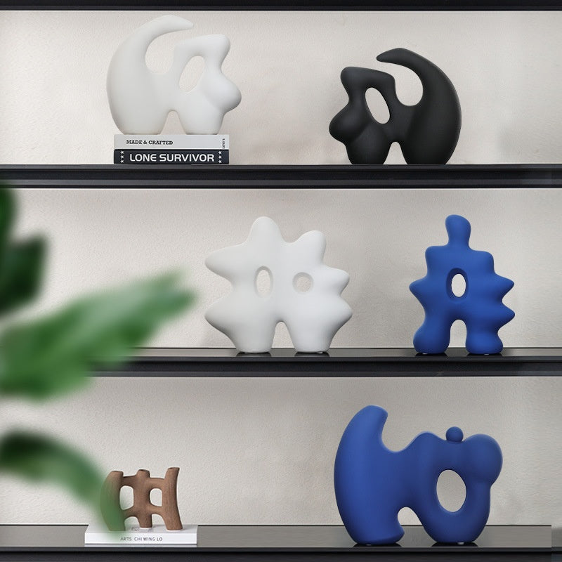Scultura ceramica astratta