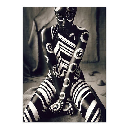 Quadro donna africana
