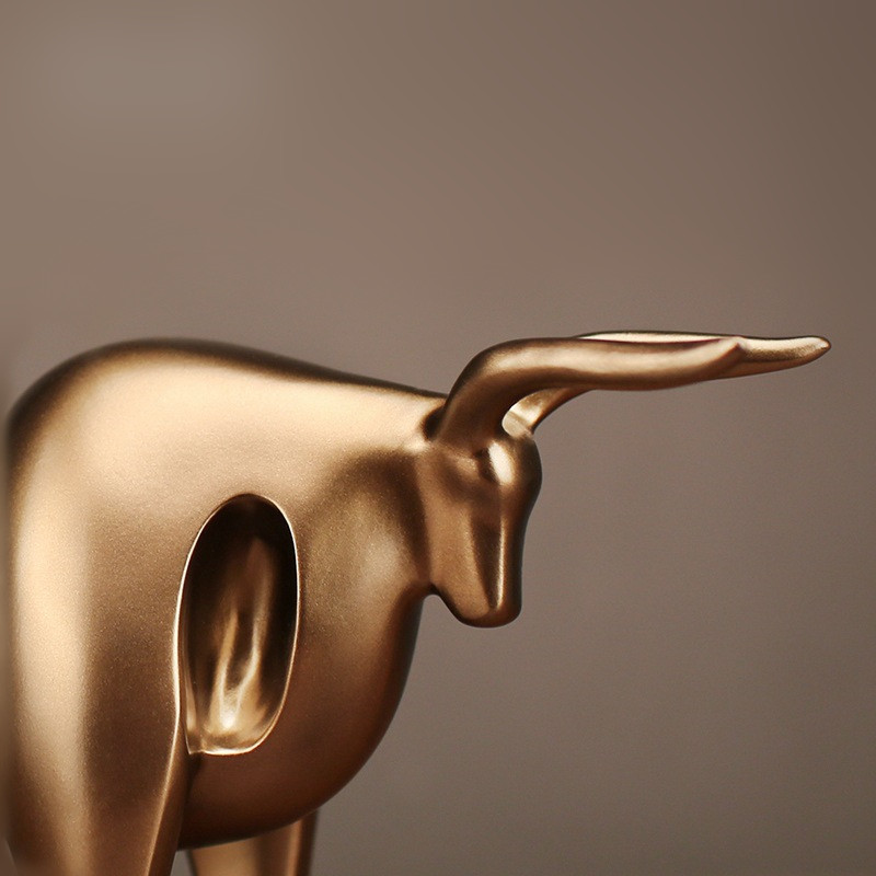 Decorazione Mucca Astratta