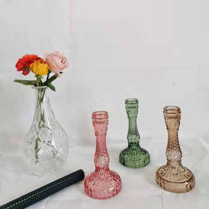 Candelabro vetro sfumato