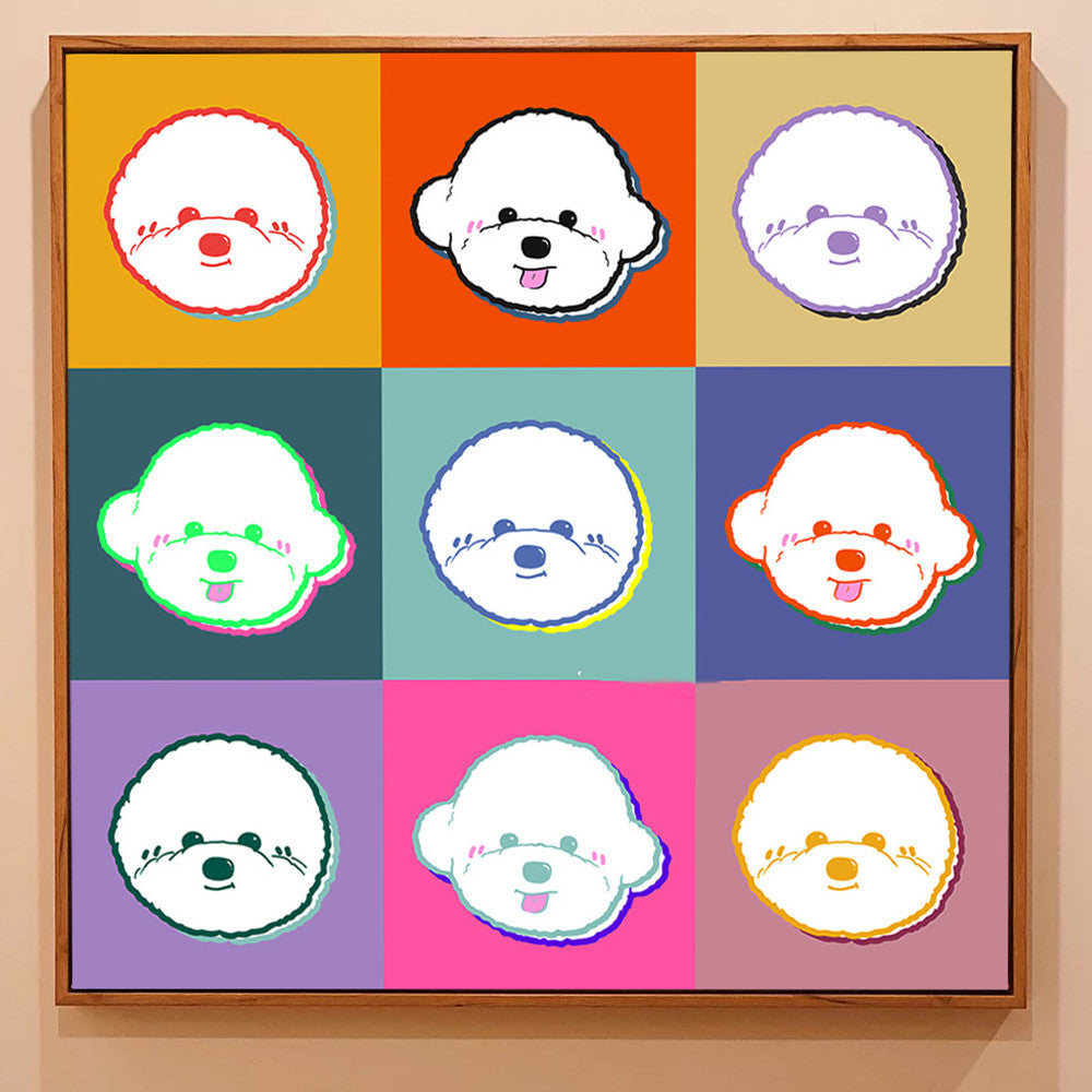 Quadro cartoon moda